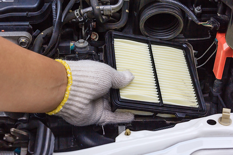 Air filter replacement