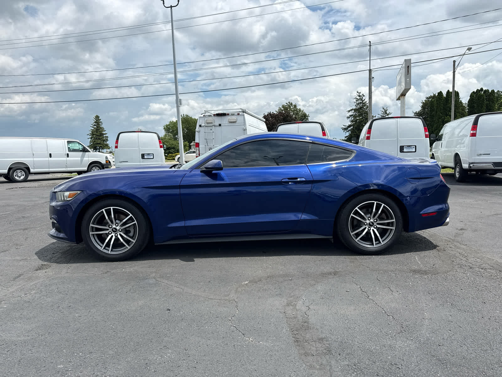 Used 2016 Ford Mustang EcoBoost with VIN 1FA6P8THXG5224756 for sale in London, OH