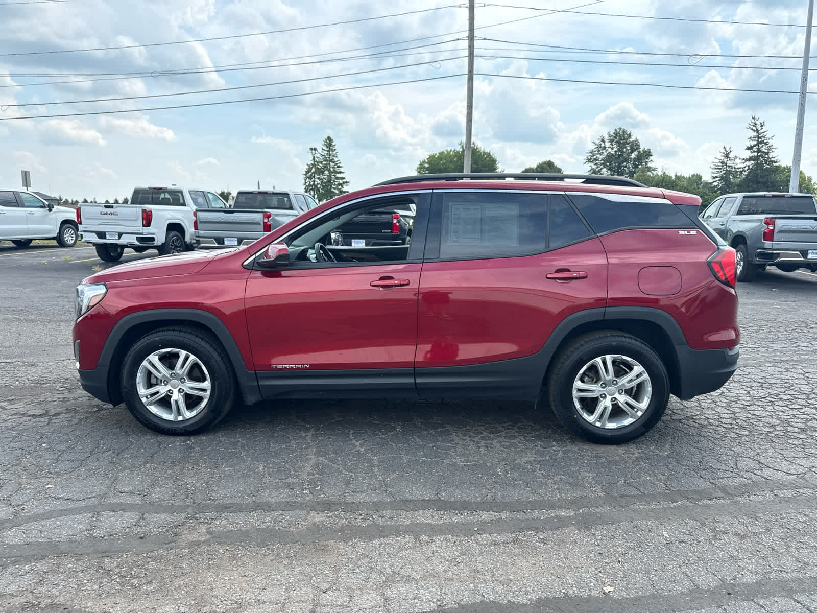 Used 2018 GMC Terrain SLE with VIN 3GKALMEV2JL305189 for sale in London, OH