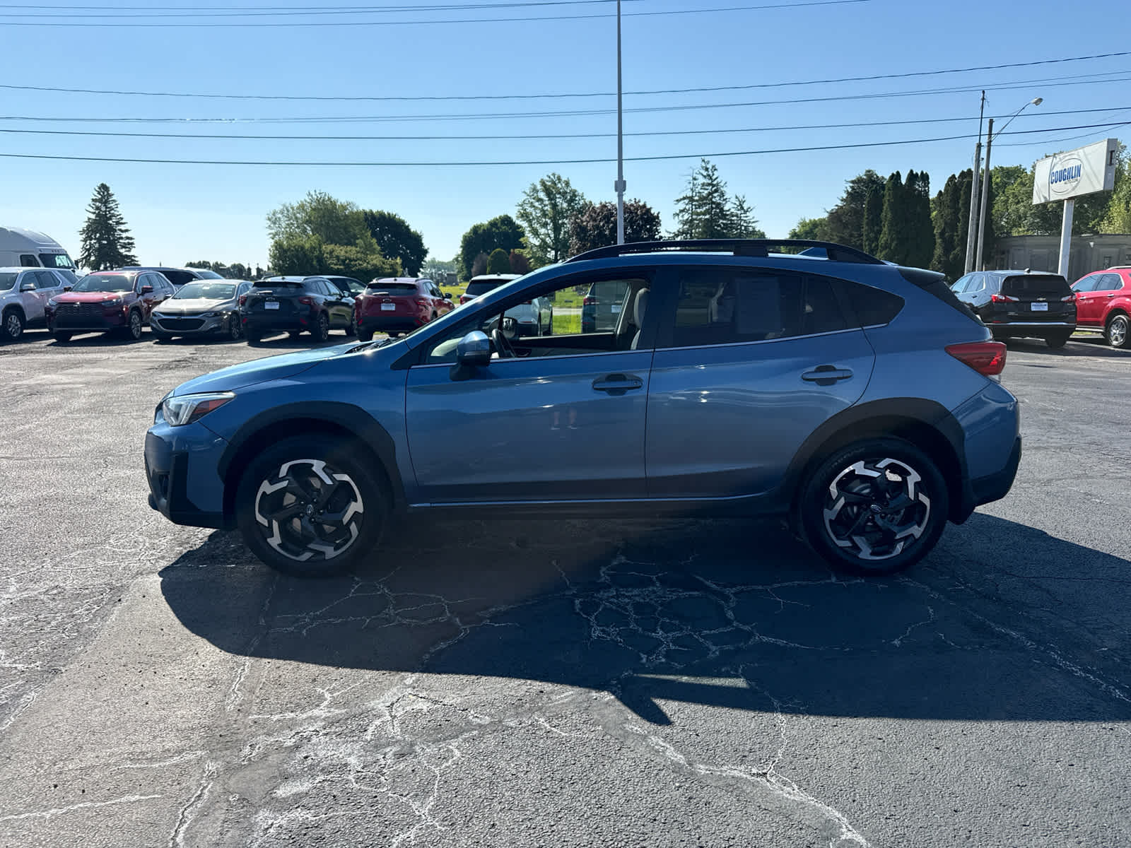Used 2021 Subaru Crosstrek Limited with VIN JF2GTHMCXMH312747 for sale in London, OH