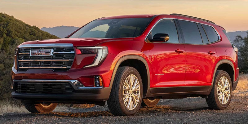Safety features in 2026 GMC Acadia