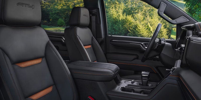 GMC Sierra 1500 interior with premium seating