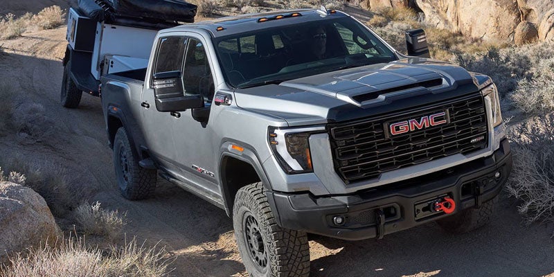 2026 GMC Sierra HD in metallic grey